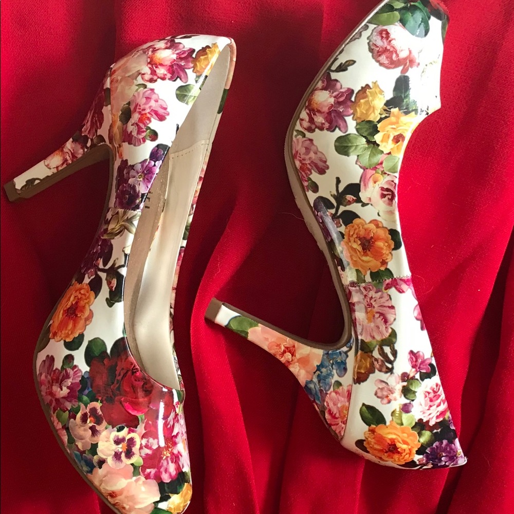 Floral Heels